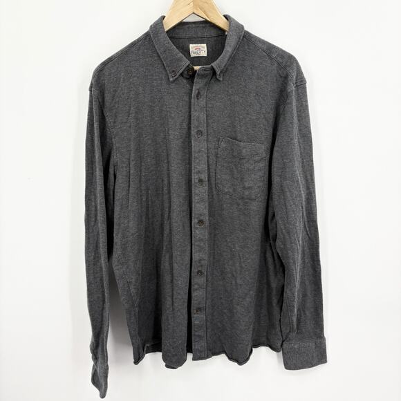 Faherty Coastline Knit Shirt Mens XLarge Button Down Luxe Soft Stretch Comfy - Picture 1 of 8